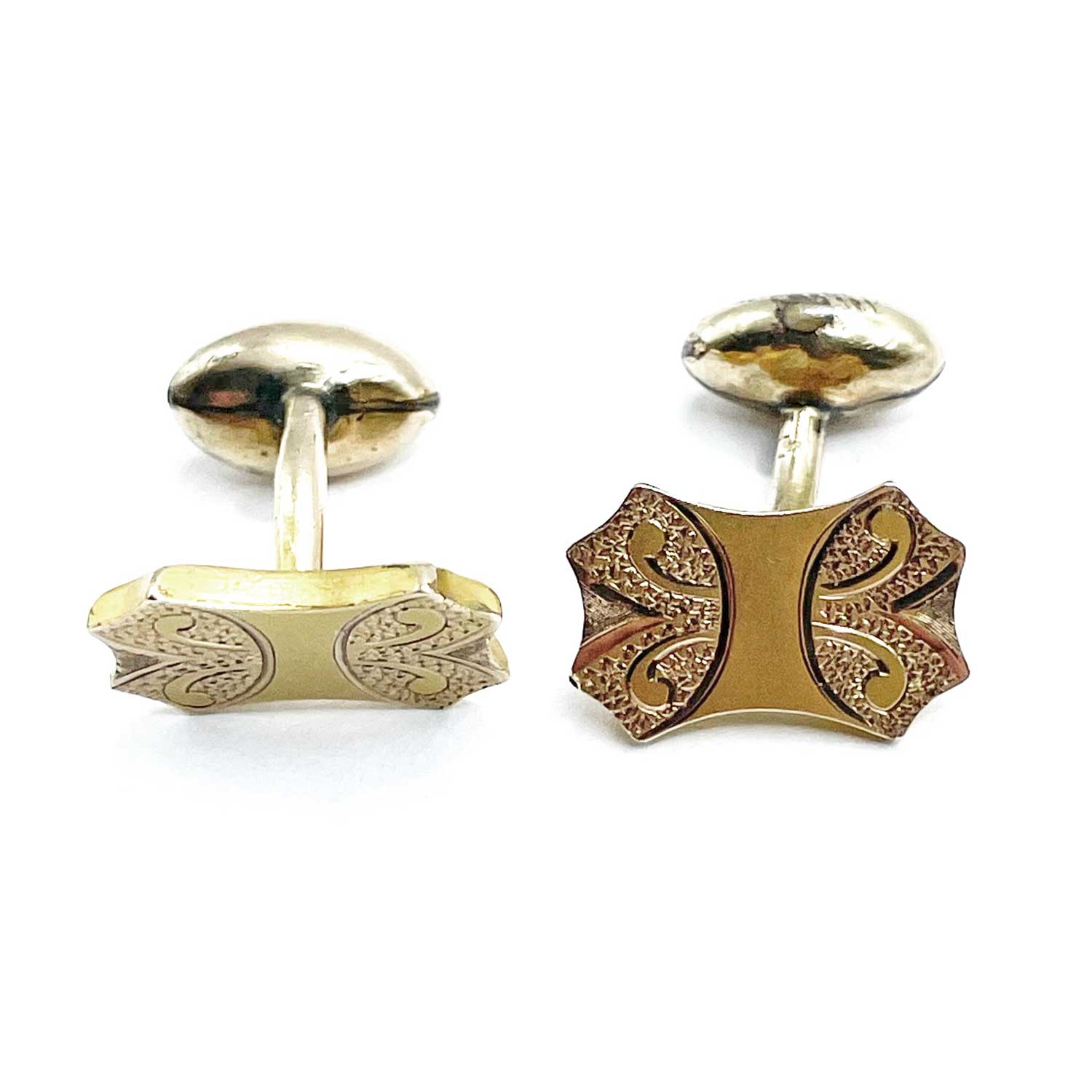 Antique Bean Back Cufflinks
