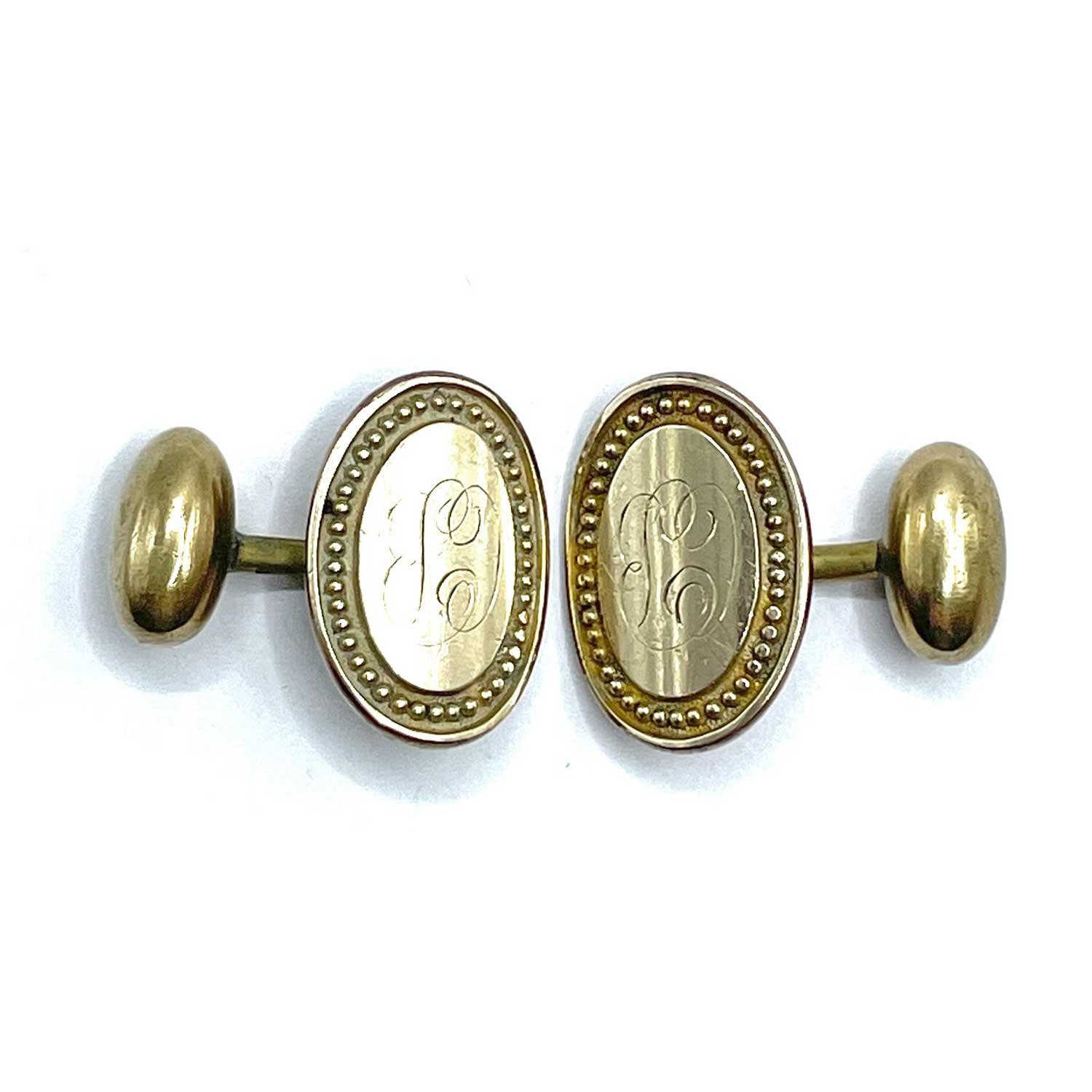 Antique Bean Back Cufflinks