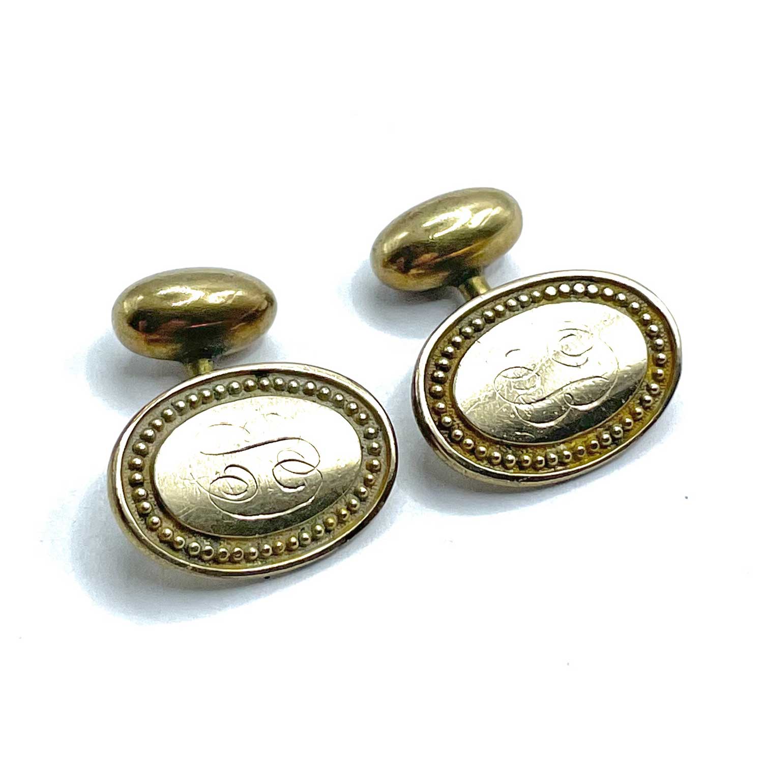 Antique Bean Back Cufflinks