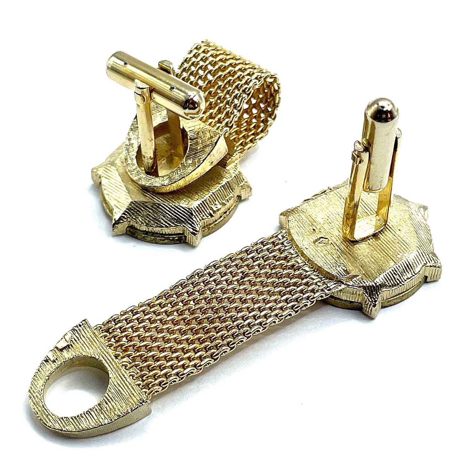 Vintage wrap cuff links