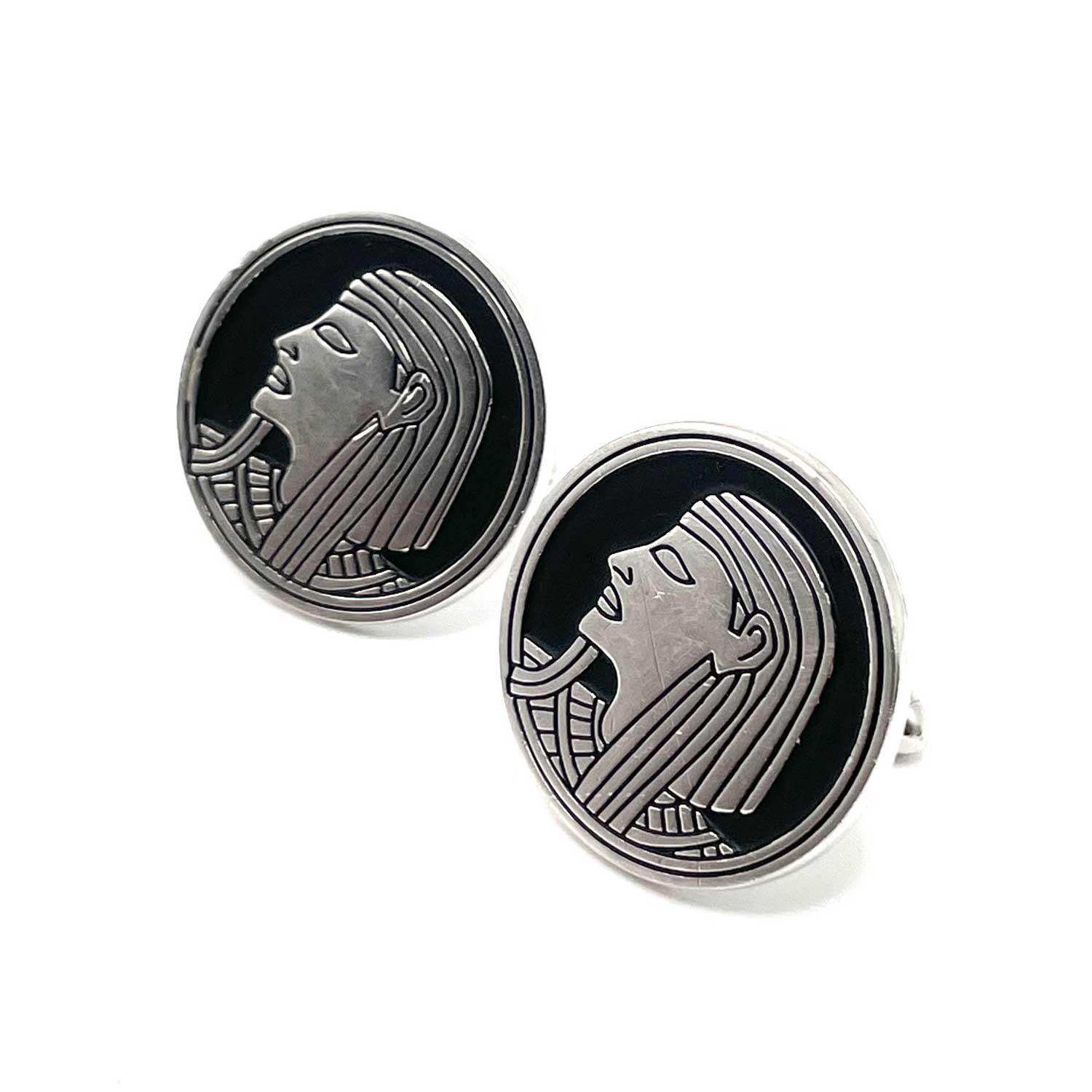 Egyptian Pharaoh cufflinks