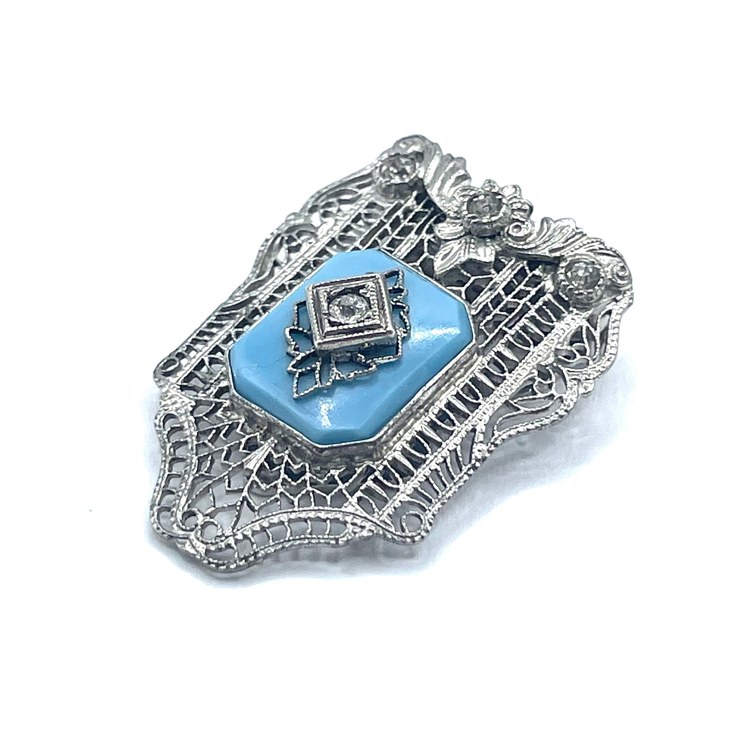 1930s Art Deco Dress Clip