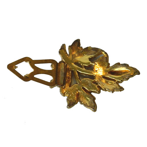 art nouveau rhinestone duette dress clip