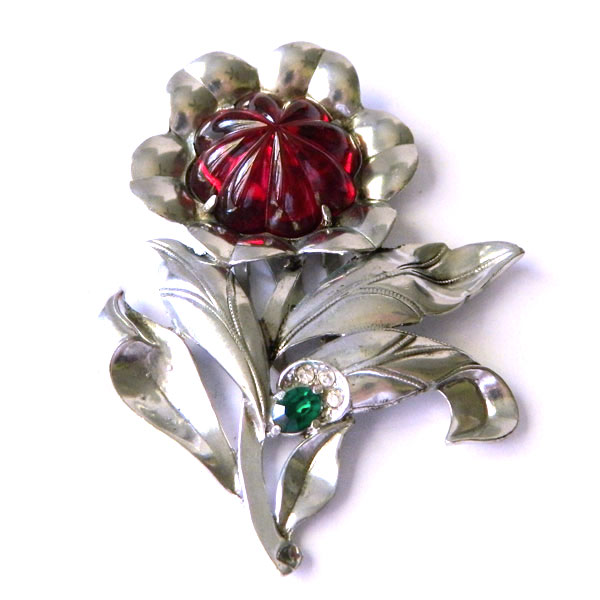 1930's Eisenberg dress clip