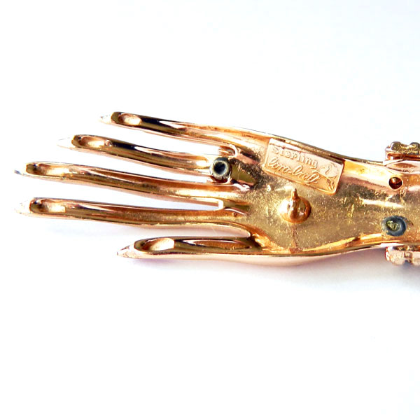 1940's sterling brooch