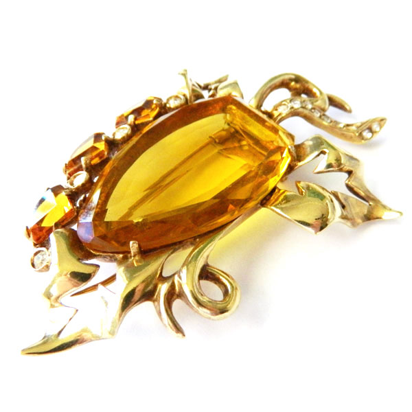 1930's Eisenberg dress clip
