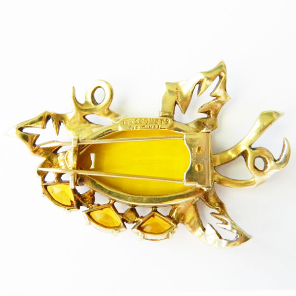 1930's Eisenberg dress clip