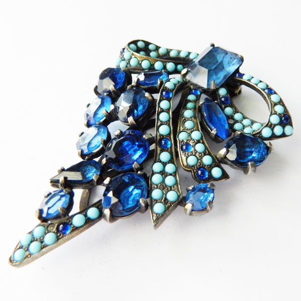 1940's Eisenberg dress clip