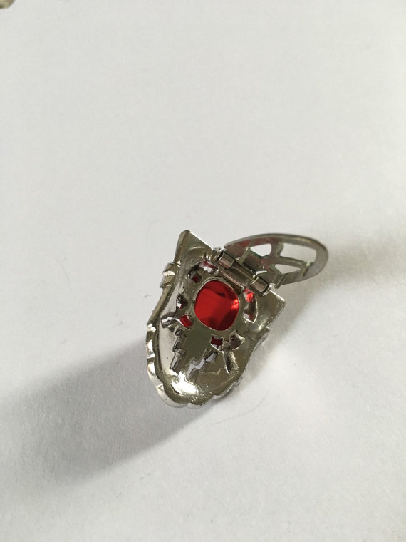 rhinestone dress clip