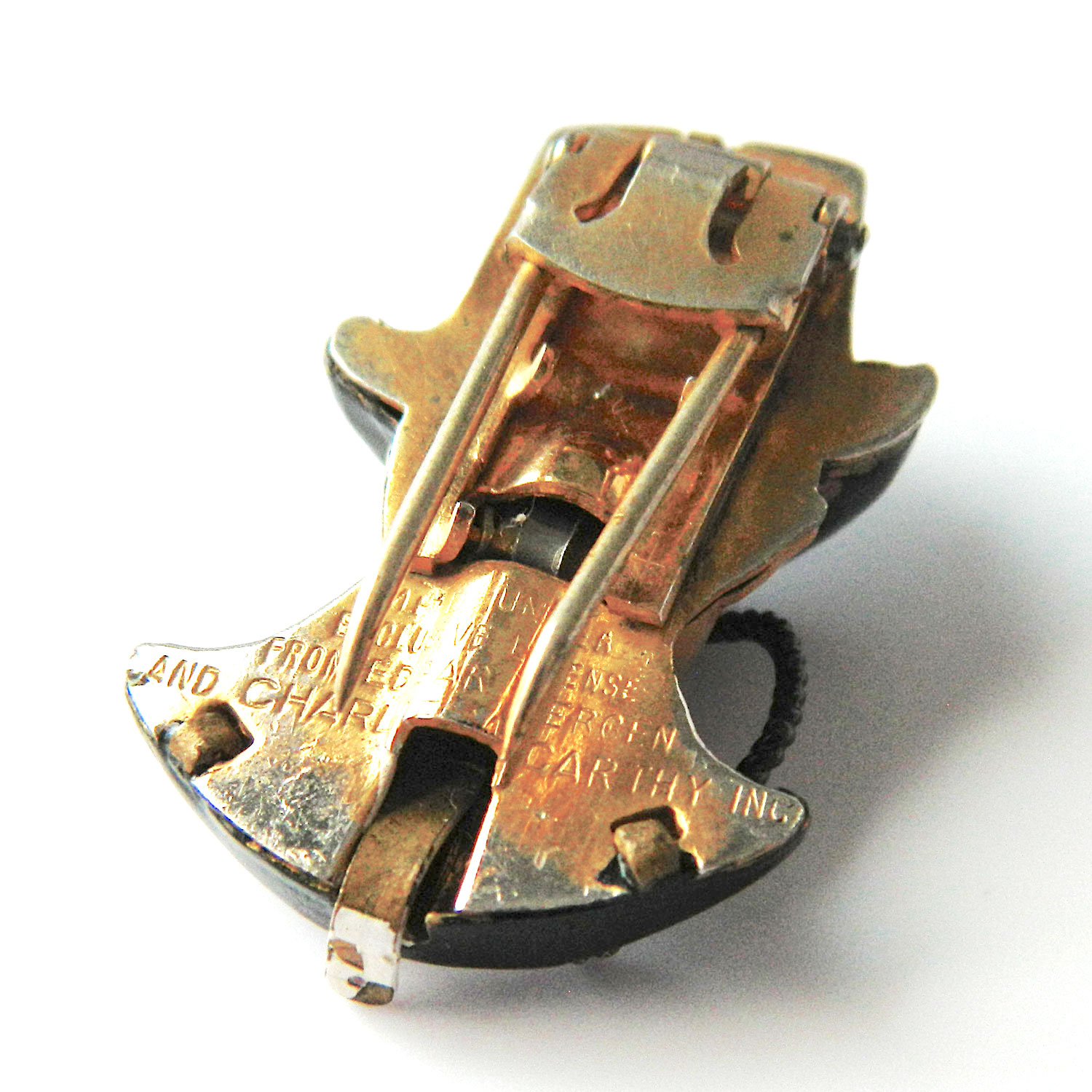 Charlie McCarthy dress clip