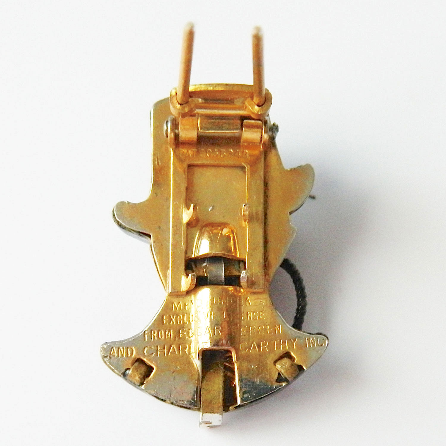 Charlie McCarthy dress clip