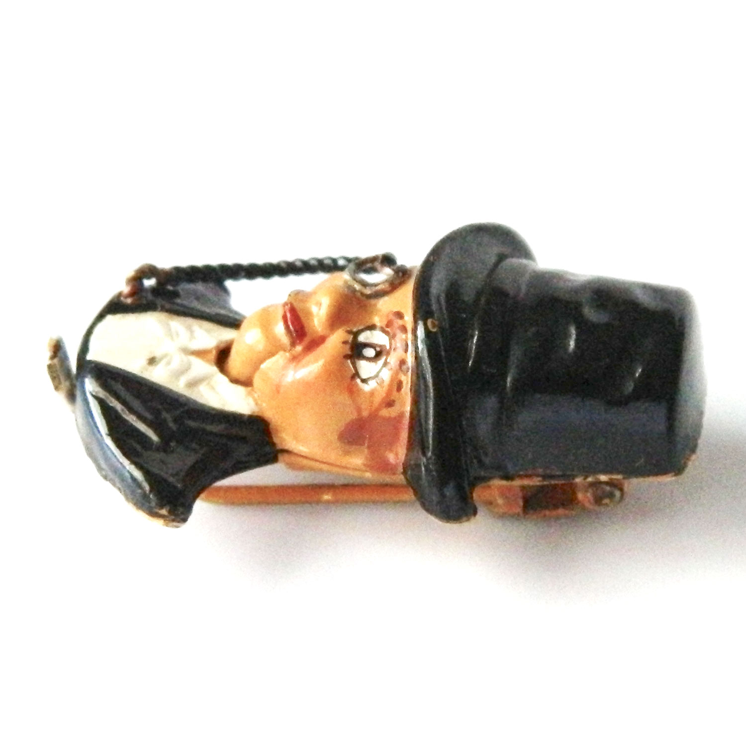 Charlie McCarthy dress clip