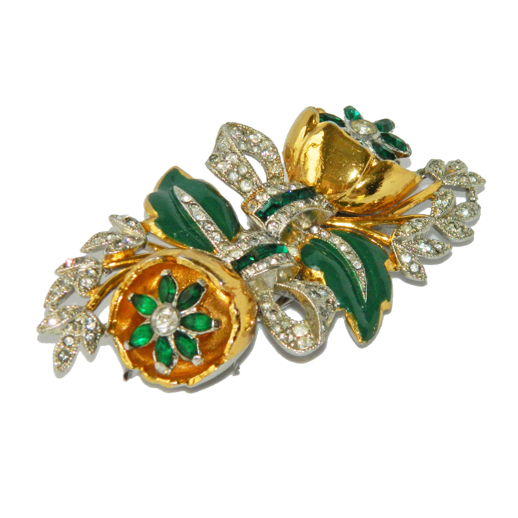 1930s Coro Duette Brooch Clip