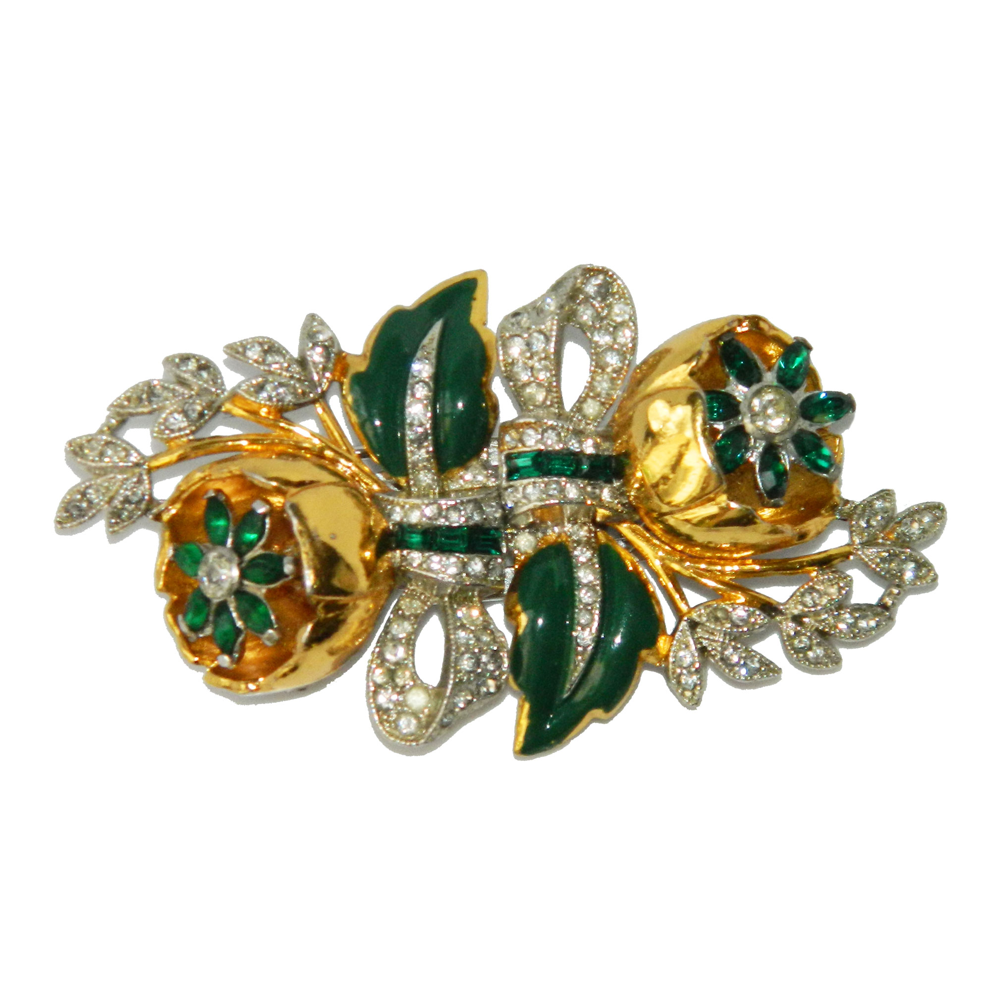 1930s Coro Duette Brooch Clip