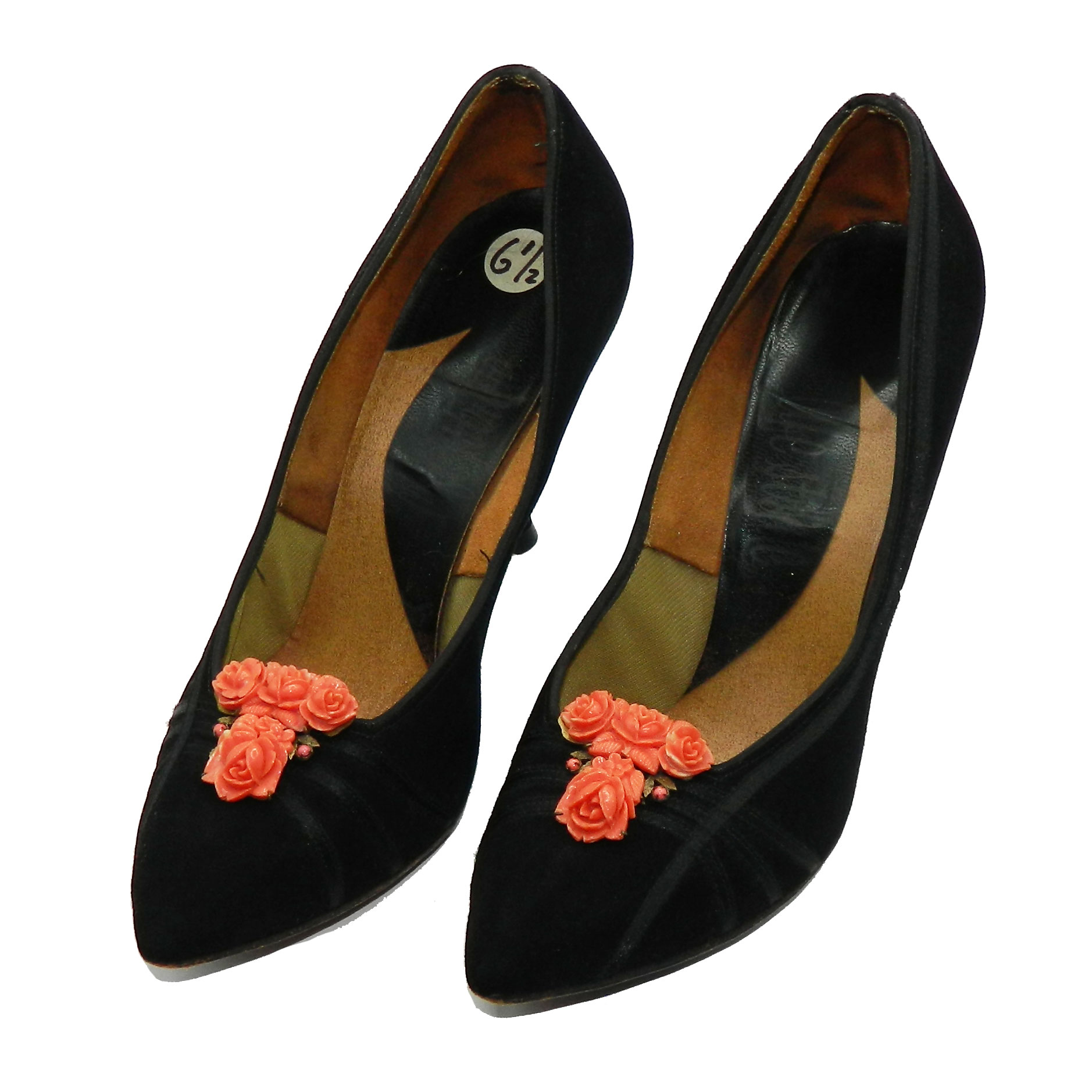 Faux coral dress clips