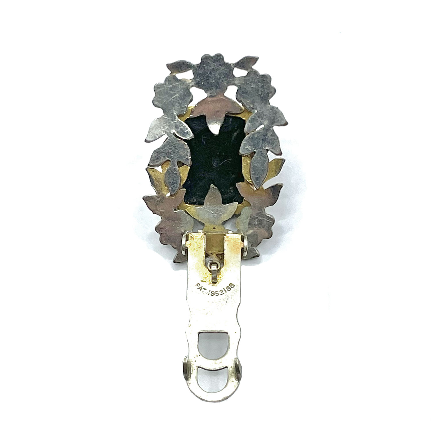 1930s Coro Floral Dress Clip