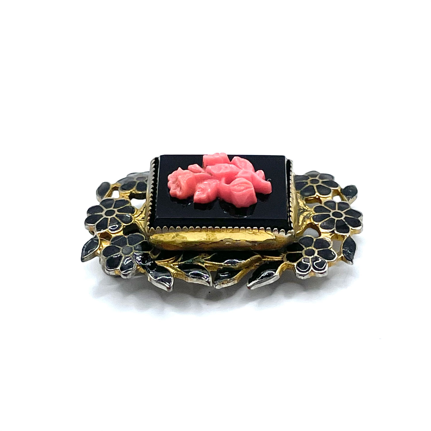 1930s Coro Floral Dress Clip