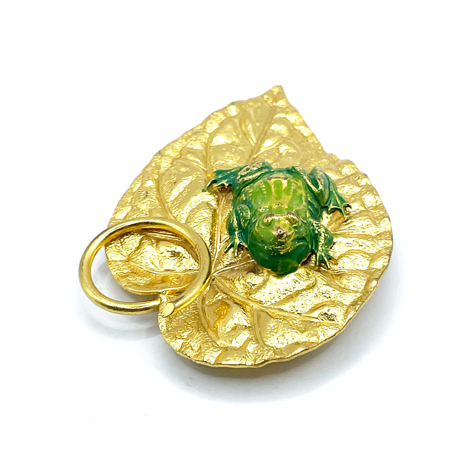 1930s Monet Frog Fur Clip