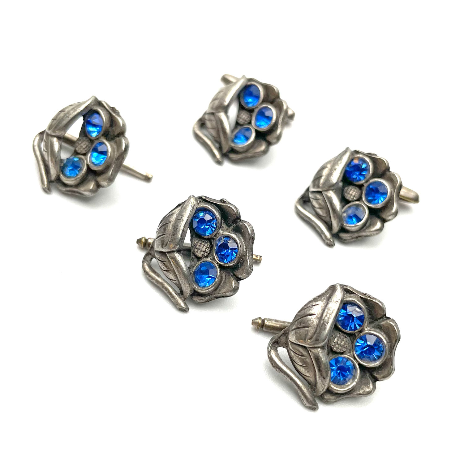 Vintage tuxedo shirt stud and cuff link set