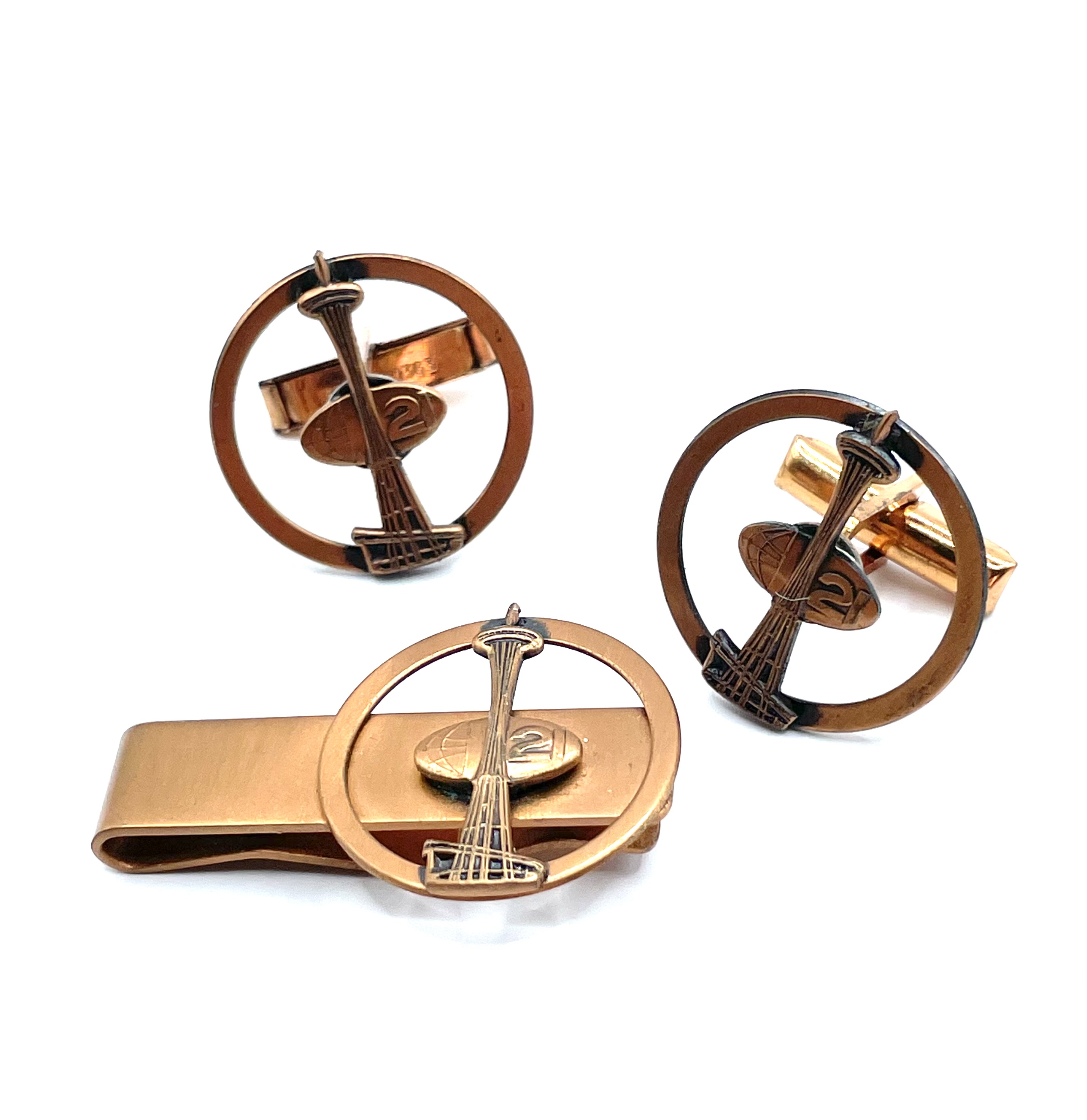 Space Needle cufflinks