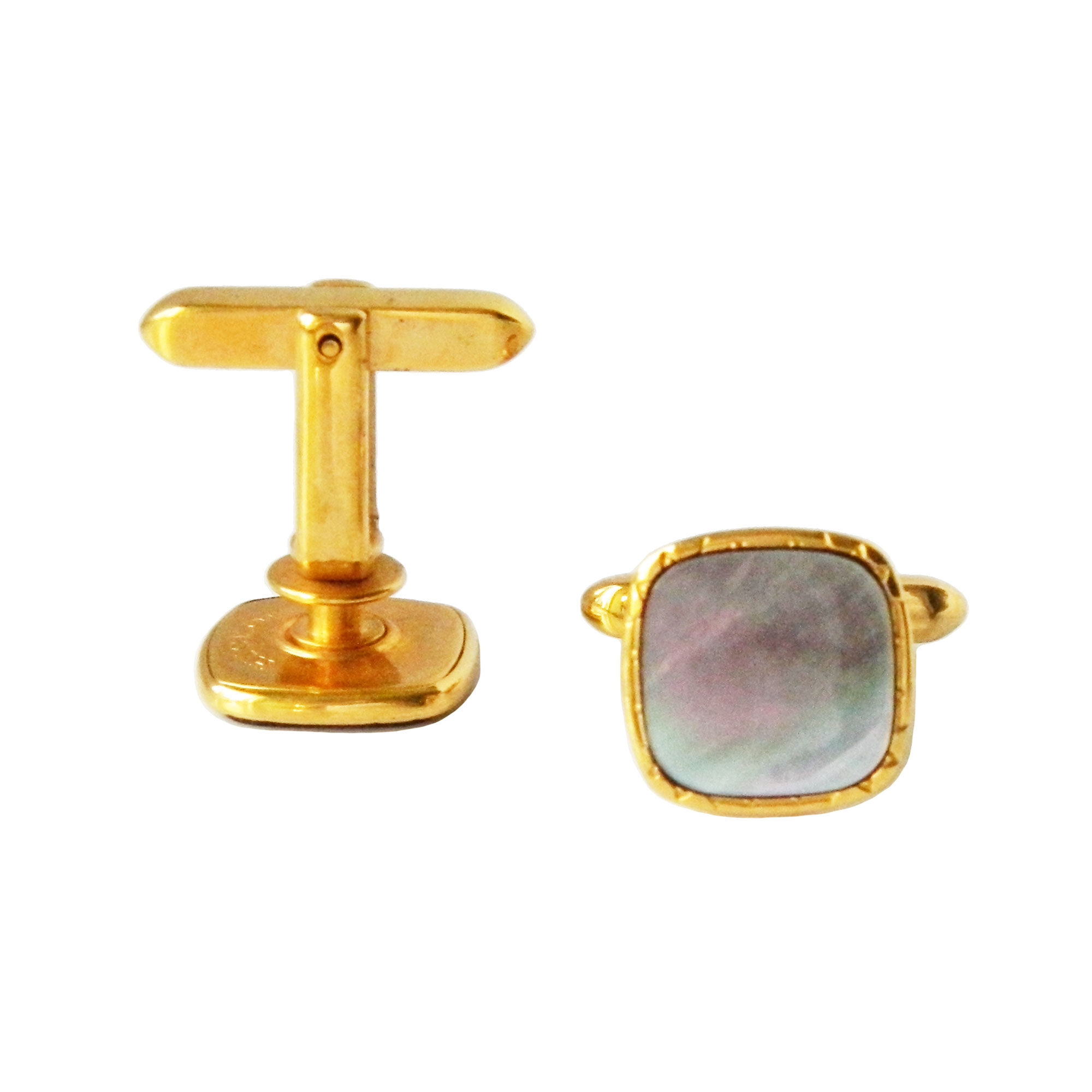 Cufflink and shirt stud set
