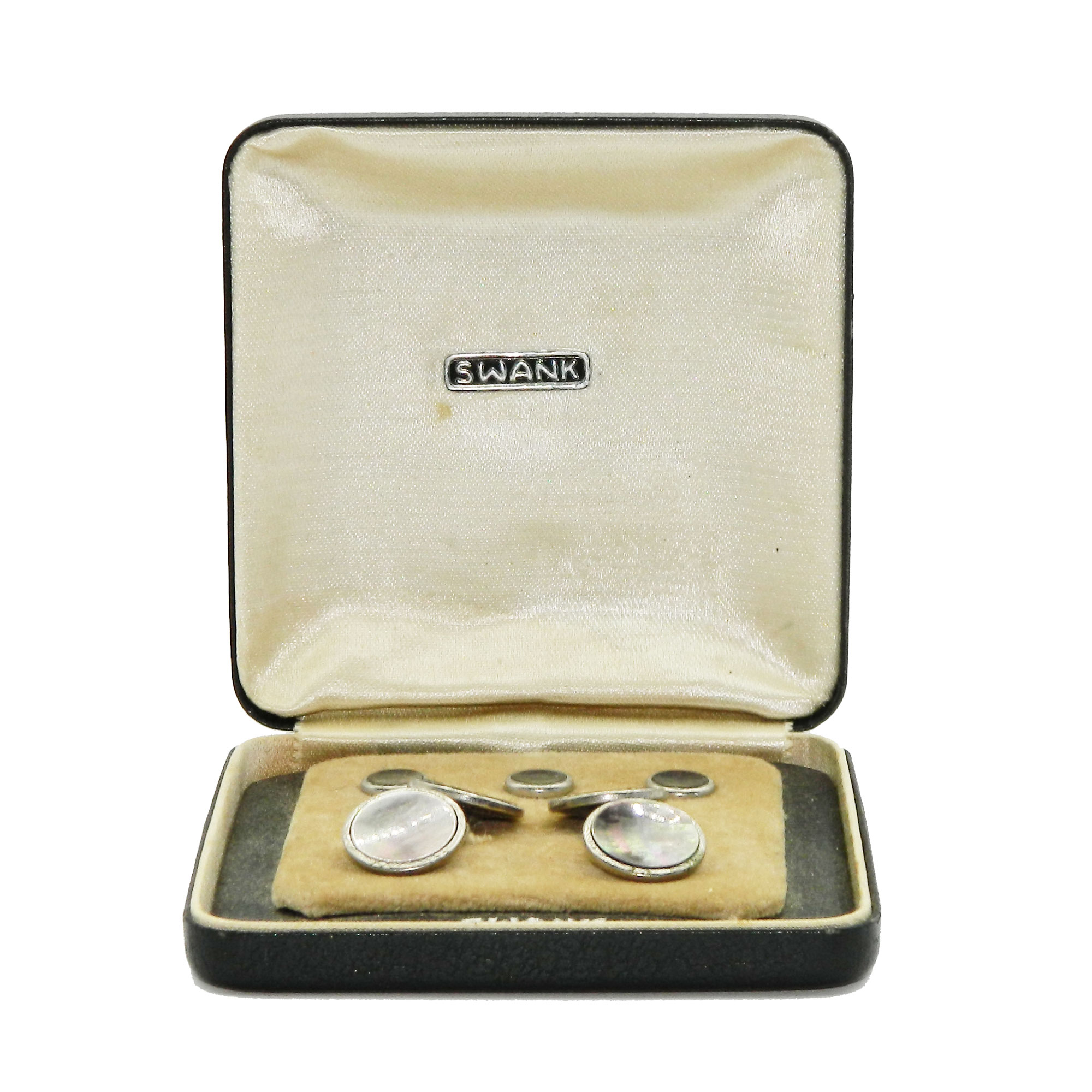 Swank cufflink and shirt stud set