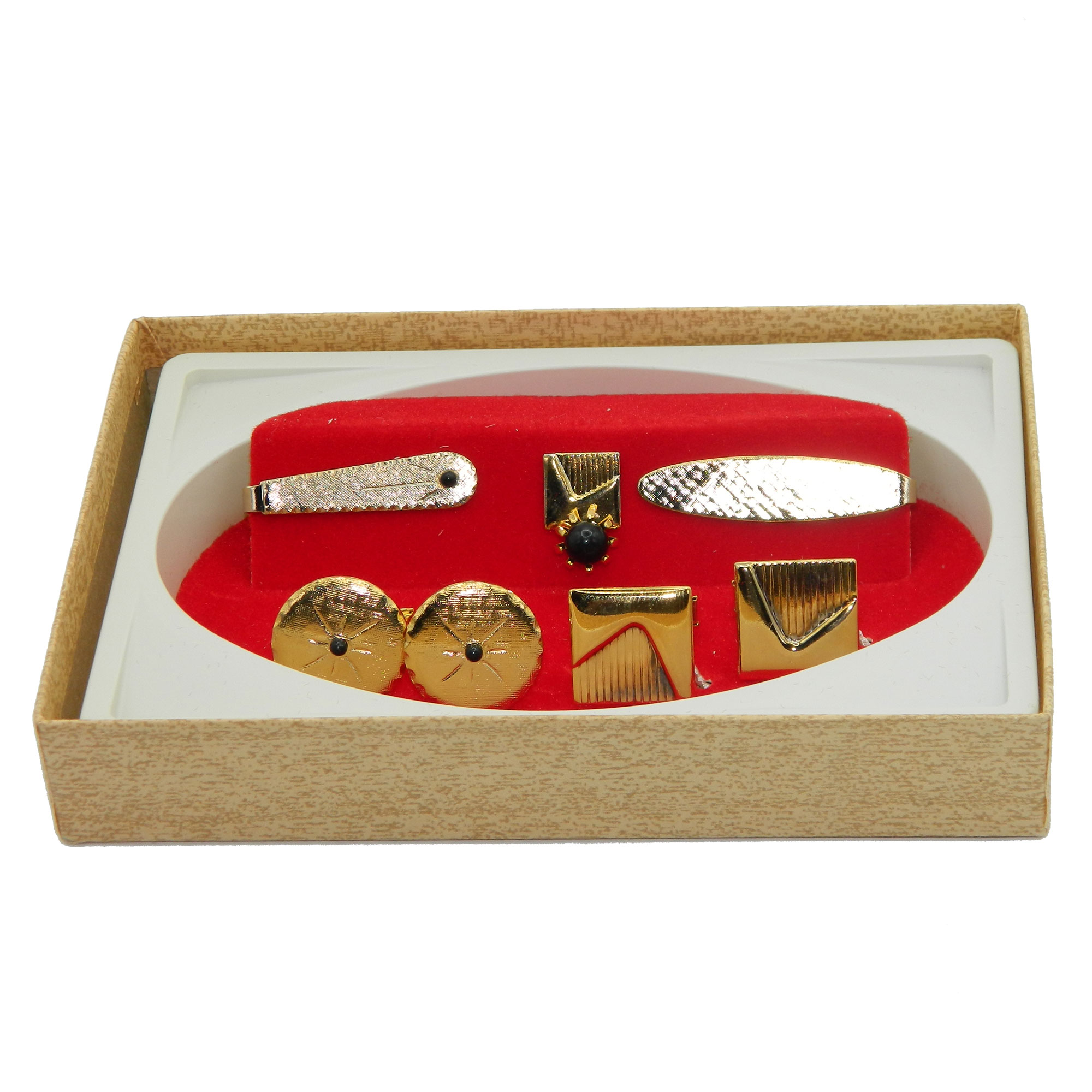 Vintage mens jewelry suite