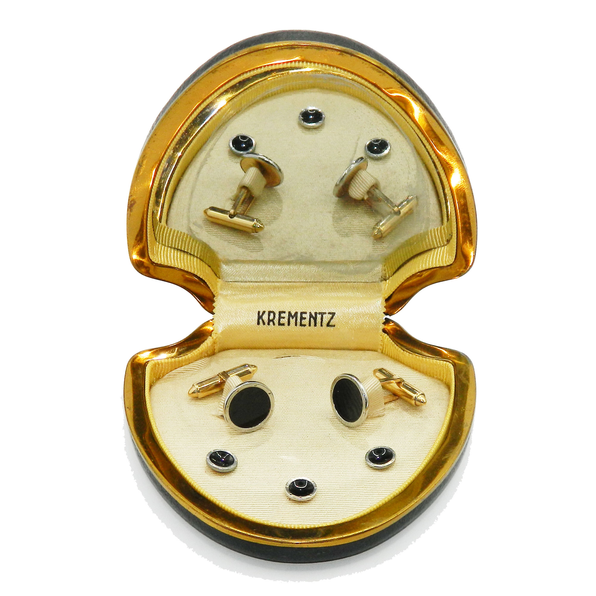 Krementz cufflink and tuxedo shirt stud set
