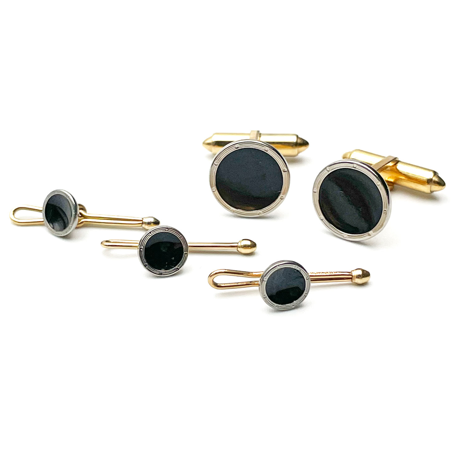 antique tuxedo shirt studs