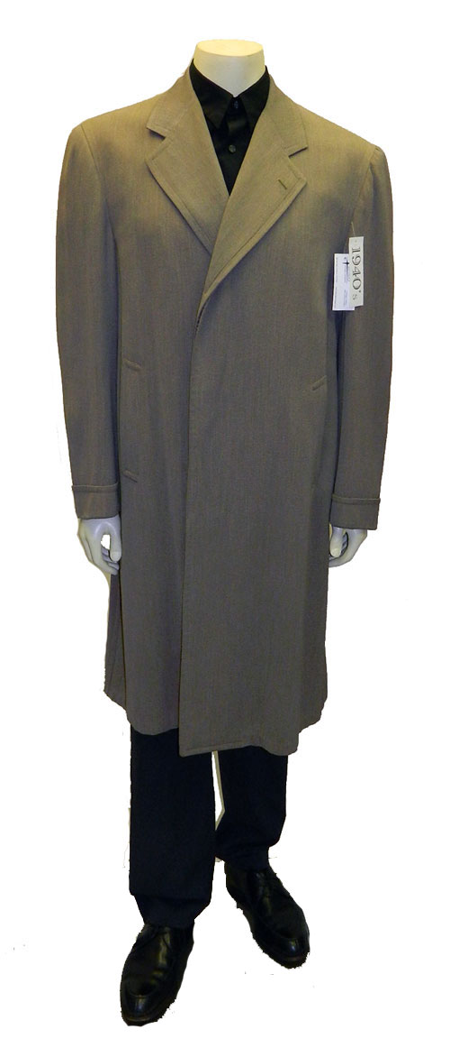 1960's wool bouclé men's overcoat