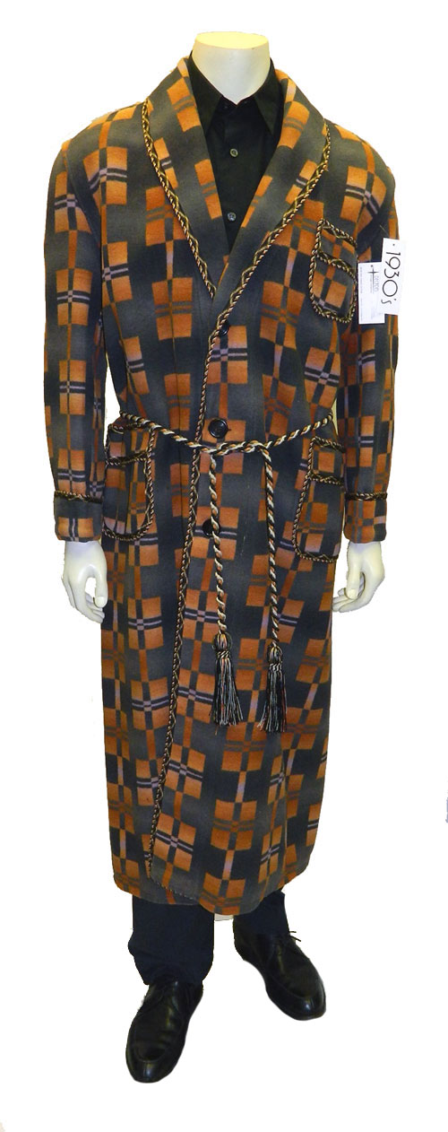 1930 s mens Ombre blanket rob