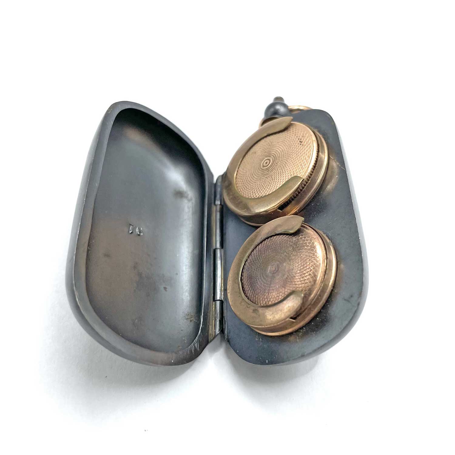 Antique slotted coin purse