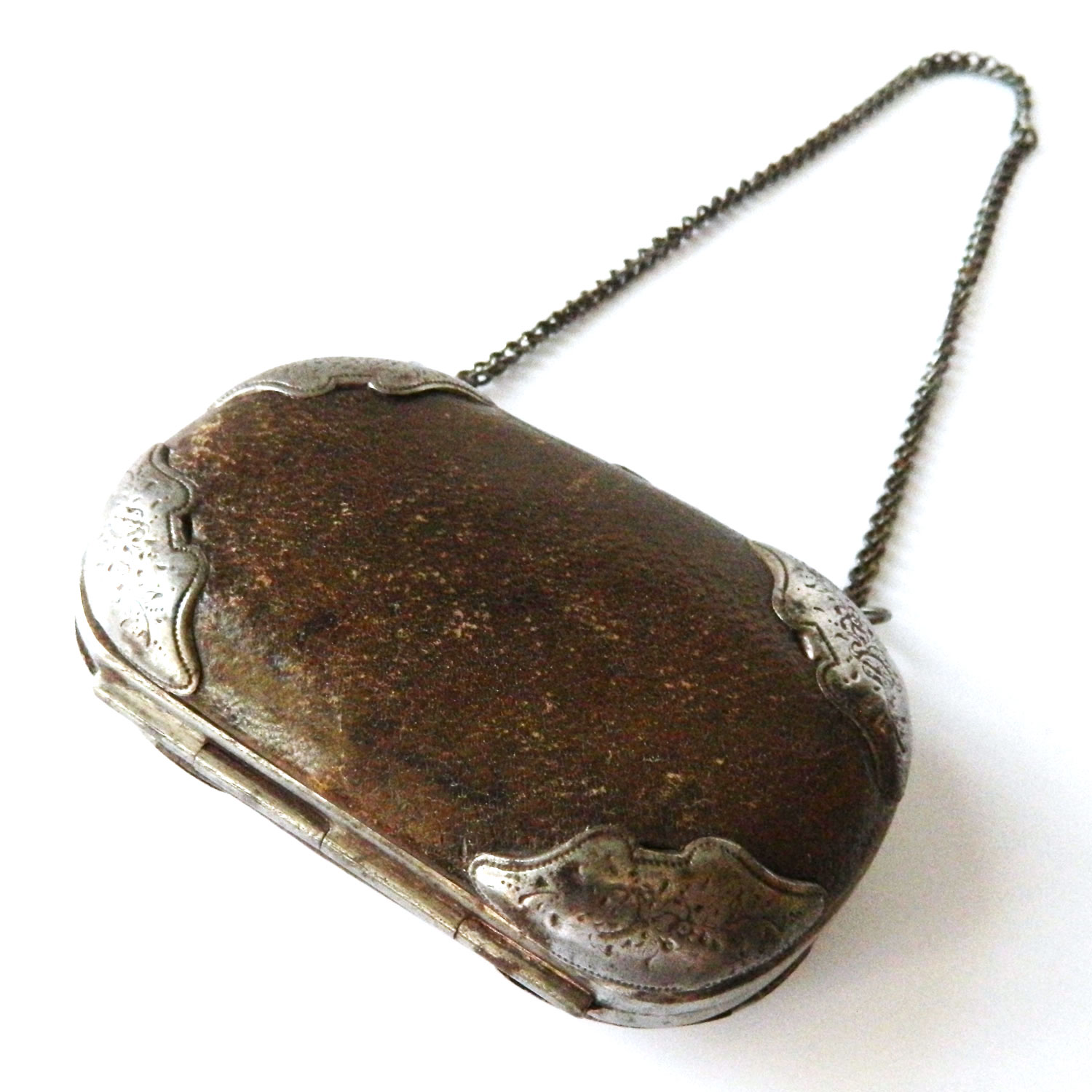 Antique Leather Coin Purse