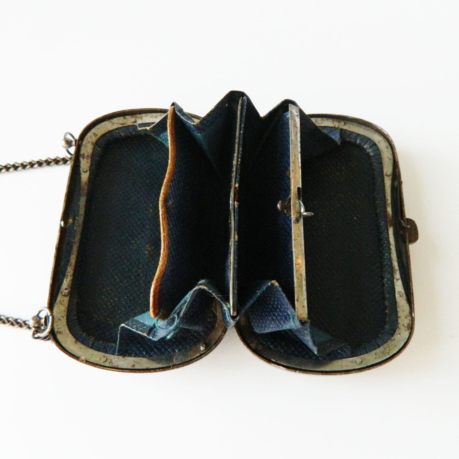 Antique Leather Coin Purse