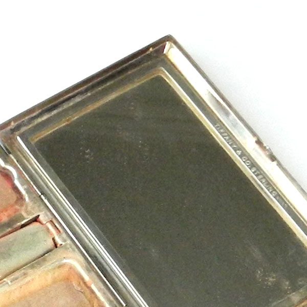 Vintage Tiffany and Company sterling silver compact
