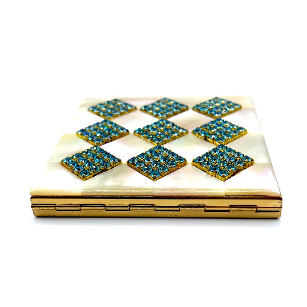 1950s Mother of Pearl compact