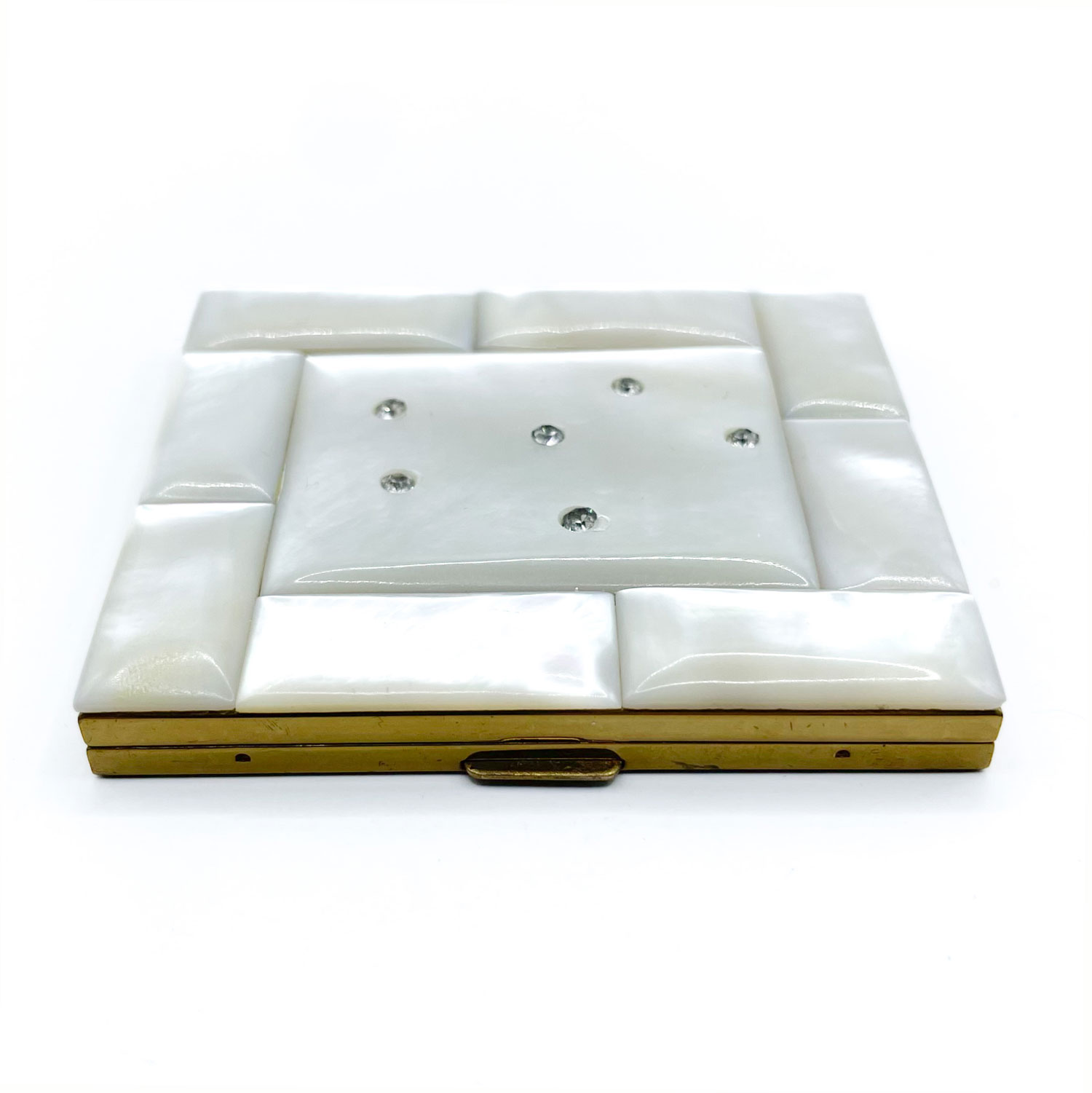 1950s Mother of Pearl compact