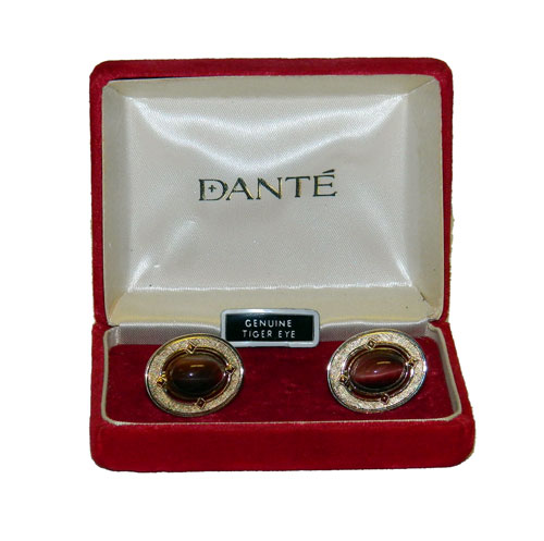1950's Hickok cuff link and tie clip set