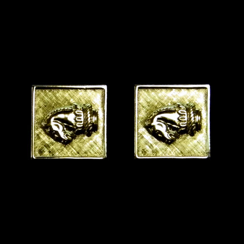vintage knight cuff links