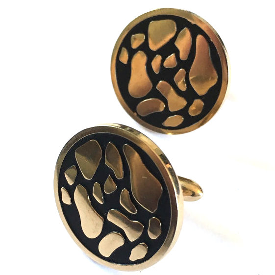 mid century modern cufflinks