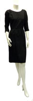 vintage 1960's little black dress