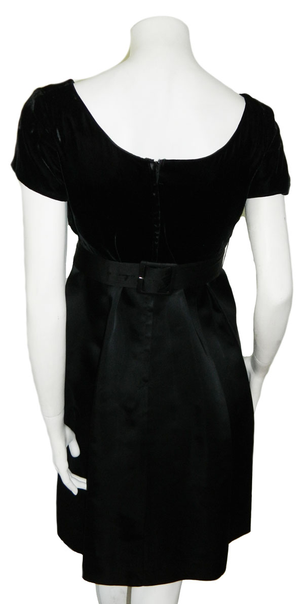 Vintage black party dress1950's black cocktail dress