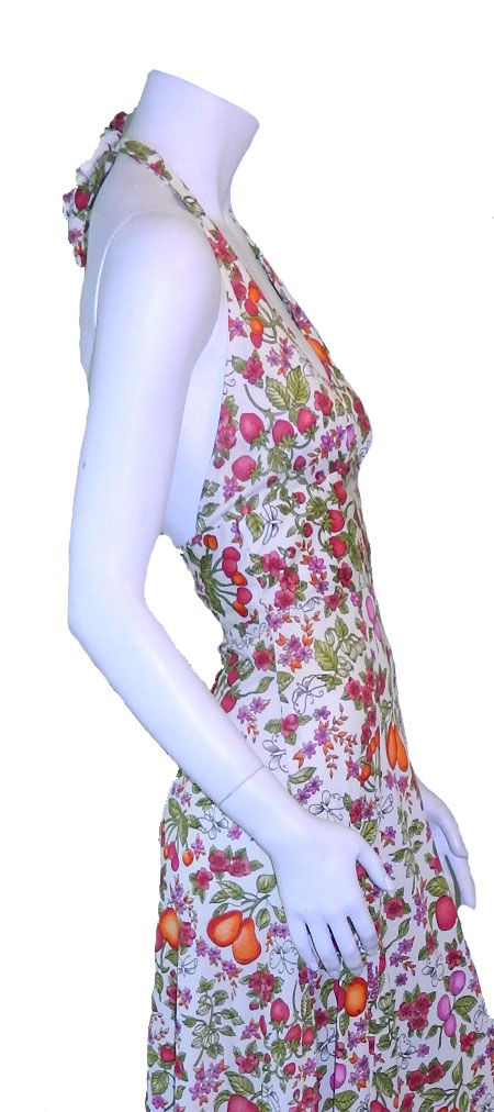 vintage halter dress