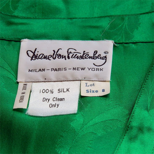 1980's Diane VonFurstenberg Silk Shrit Dress