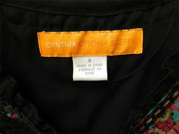 Cythia Steffe designer dress