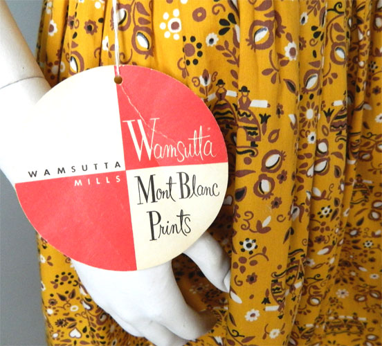 1950's cotton summer dress