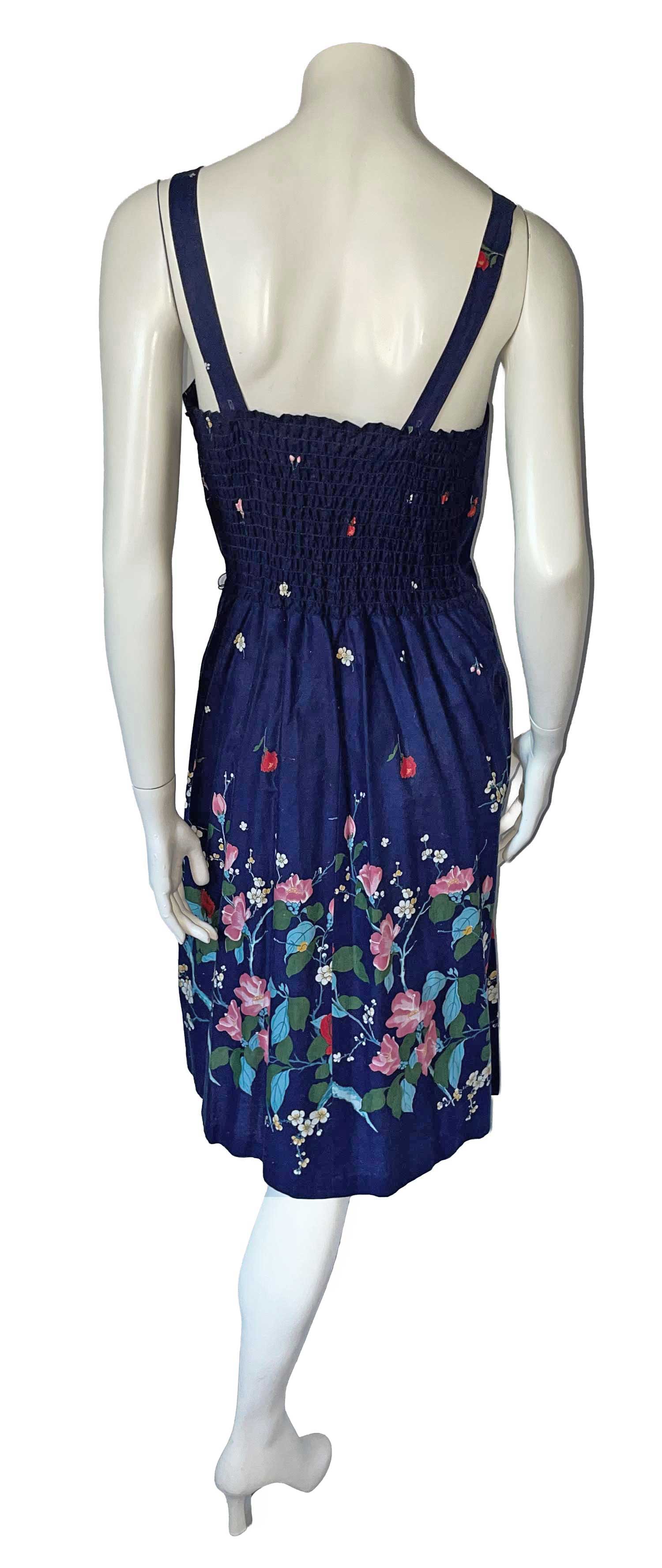 1970s summer dress