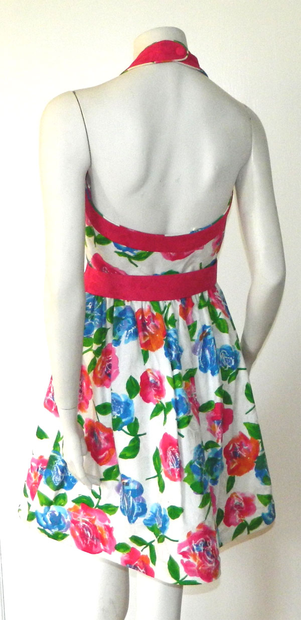 vintage Rimini halter dress