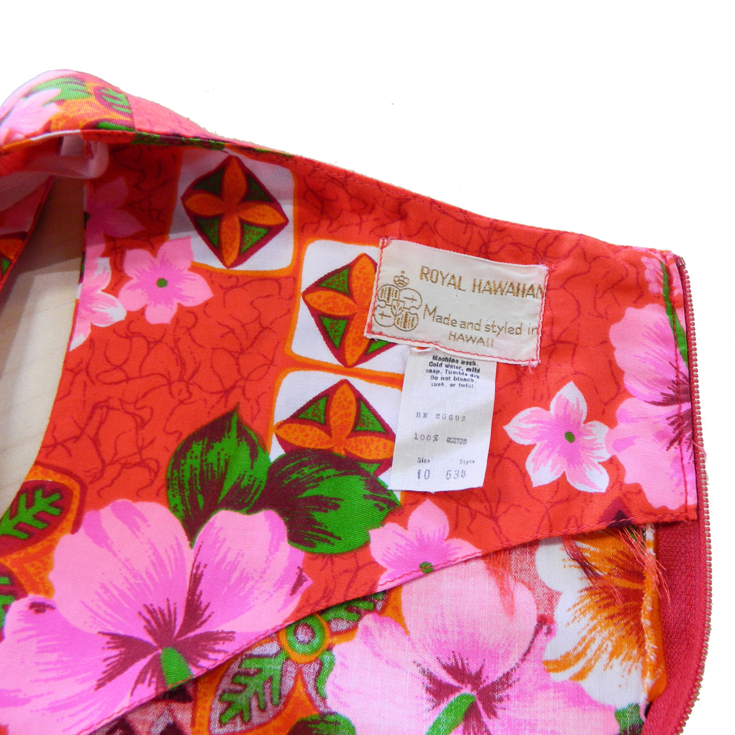 vintage Hawaiian dress