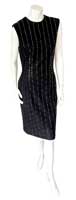 Mr Blackwell rhinestone studded dress